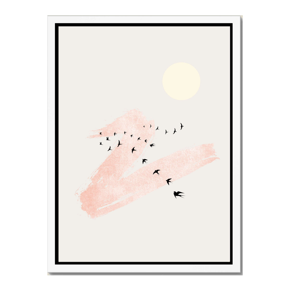 Westcott Curve Bird Canvas Wall Art — gallery image 50