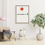 Alderwood Curve Bird Canvas Wall Art — gallery image 7