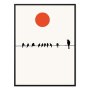 Alderwood Curve Bird Canvas Wall Art — gallery image 23
