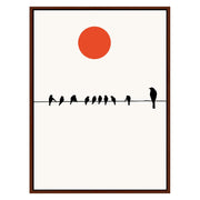 Alderwood Curve Bird Canvas Wall Art — gallery image 28
