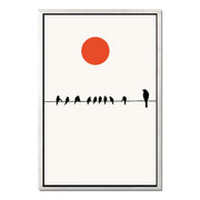 Alderwood Curve Bird Canvas Wall Art — gallery image 42