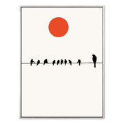 Alderwood Curve Bird Canvas Wall Art — gallery image 44