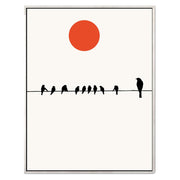Alderwood Curve Bird Canvas Wall Art — gallery image 40