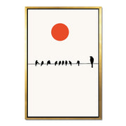Alderwood Curve Bird Canvas Wall Art — gallery image 33