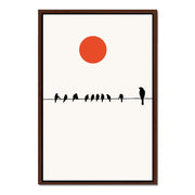 Alderwood Curve Bird Canvas Wall Art — gallery image 27