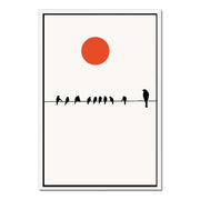 Alderwood Curve Bird Canvas Wall Art — gallery image 48