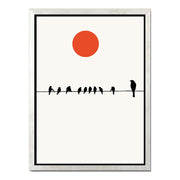 Alderwood Curve Bird Canvas Wall Art — gallery image 53