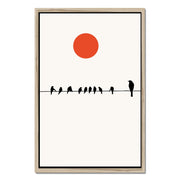 Alderwood Curve Bird Canvas Wall Art — gallery image 51