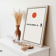 Alderwood Curve Bird Canvas Wall Art — gallery image 6