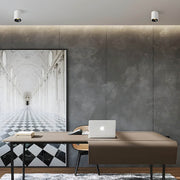 Fenwick Loop Aluminum Honeycomb Ceiling Light — gallery image 3