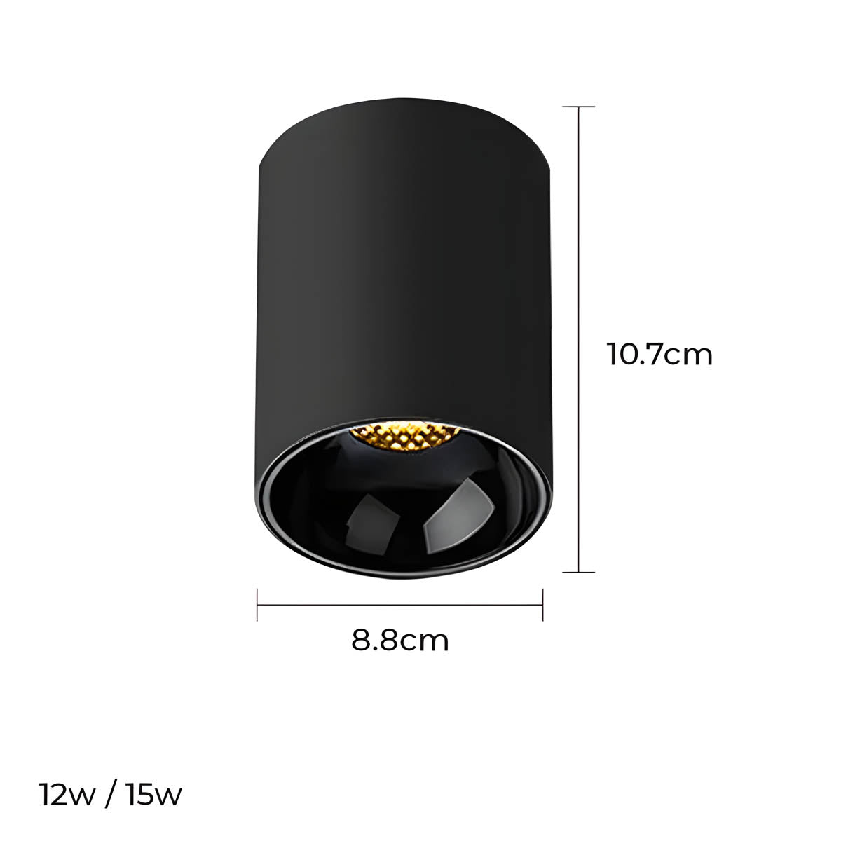 Fenwick Loop Aluminum Honeycomb Ceiling Light — gallery image 10
