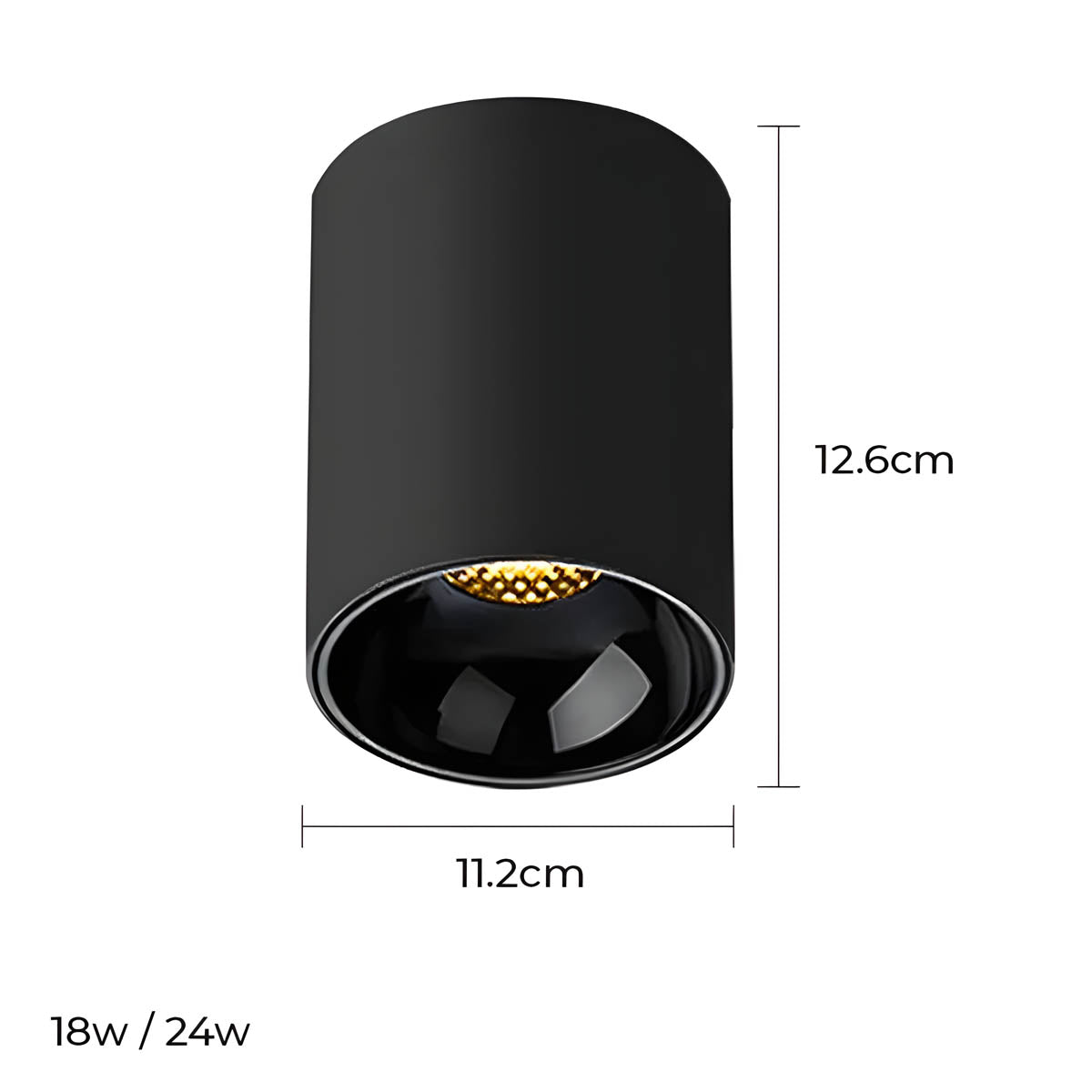 Fenwick Loop Aluminum Honeycomb Ceiling Light — gallery image 12