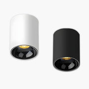Fenwick Loop Aluminum Honeycomb Ceiling Light — gallery image 1