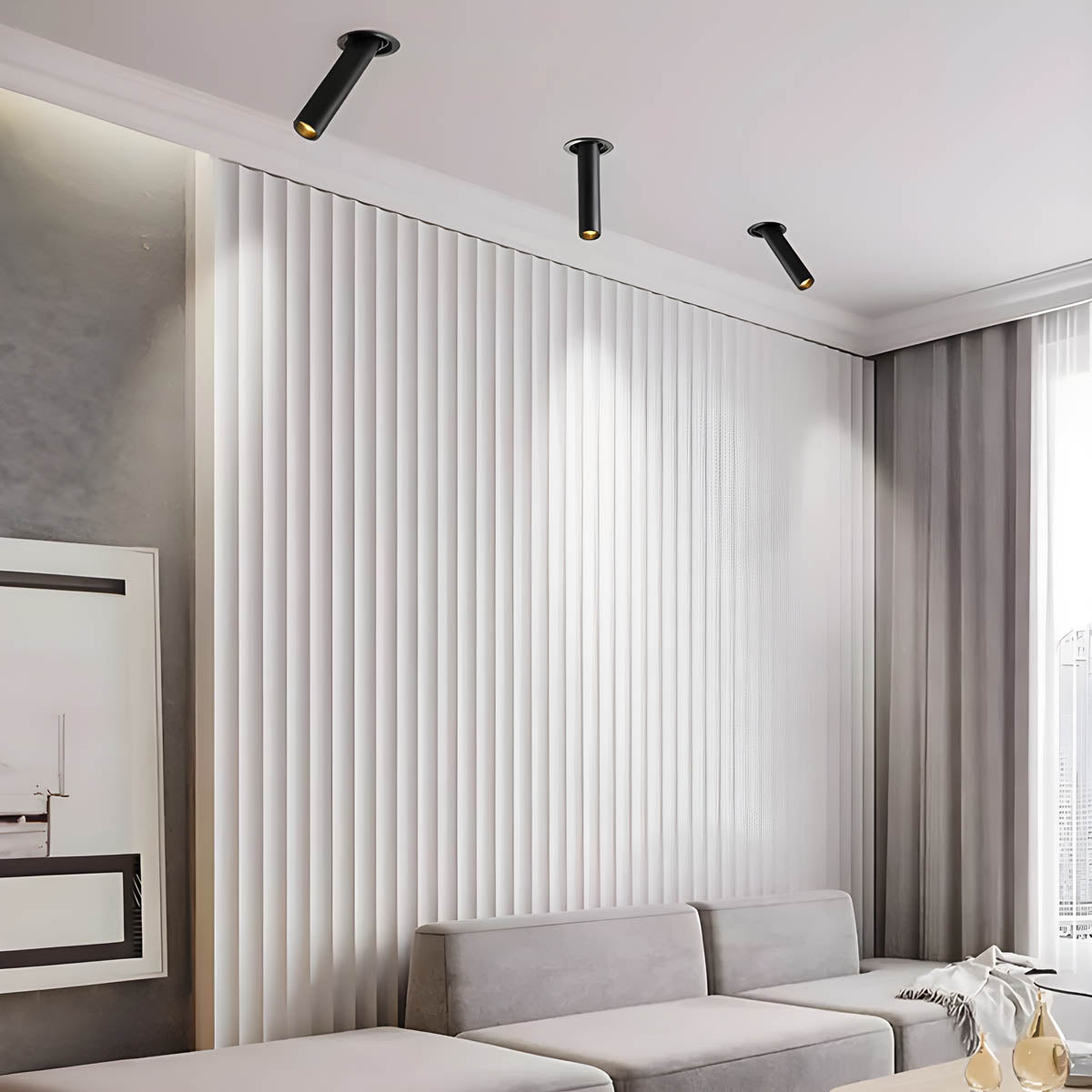 Marlow Loop Aluminum Ceiling Light — gallery image 4
