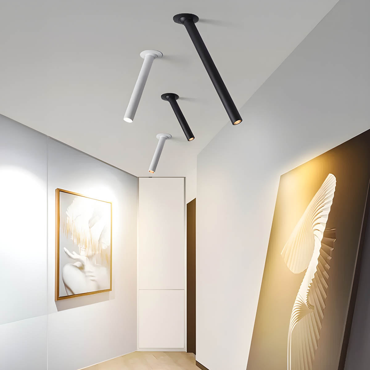 Marlow Loop Aluminum Ceiling Light — gallery image 6