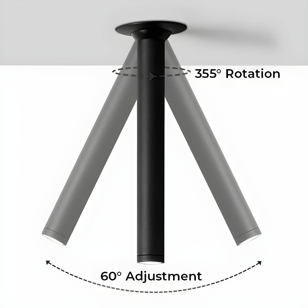 Marlow Loop Aluminum Ceiling Light — gallery image 17