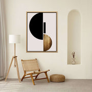 Brier Loop Geometric Canvas Wall Art — gallery image 5