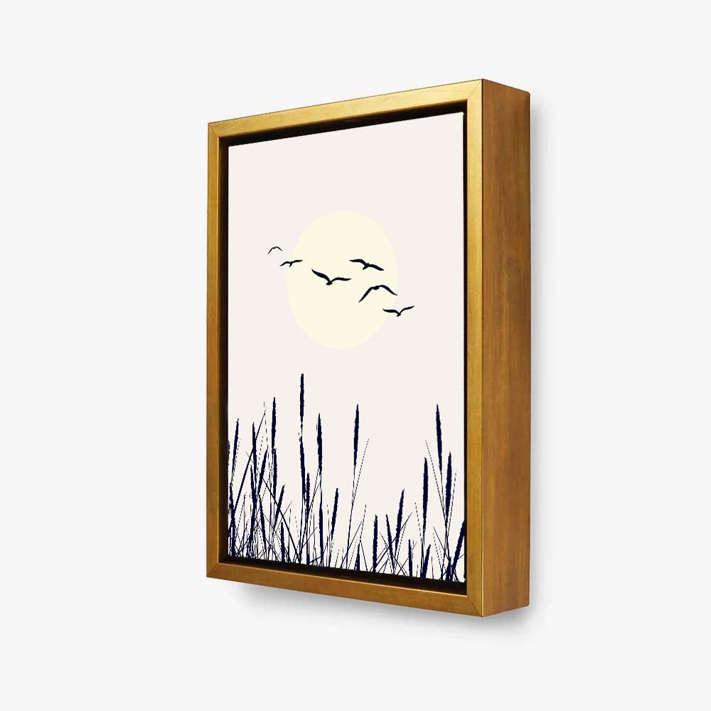 Cranford Curve Bird Canvas Wall Art — gallery image 10