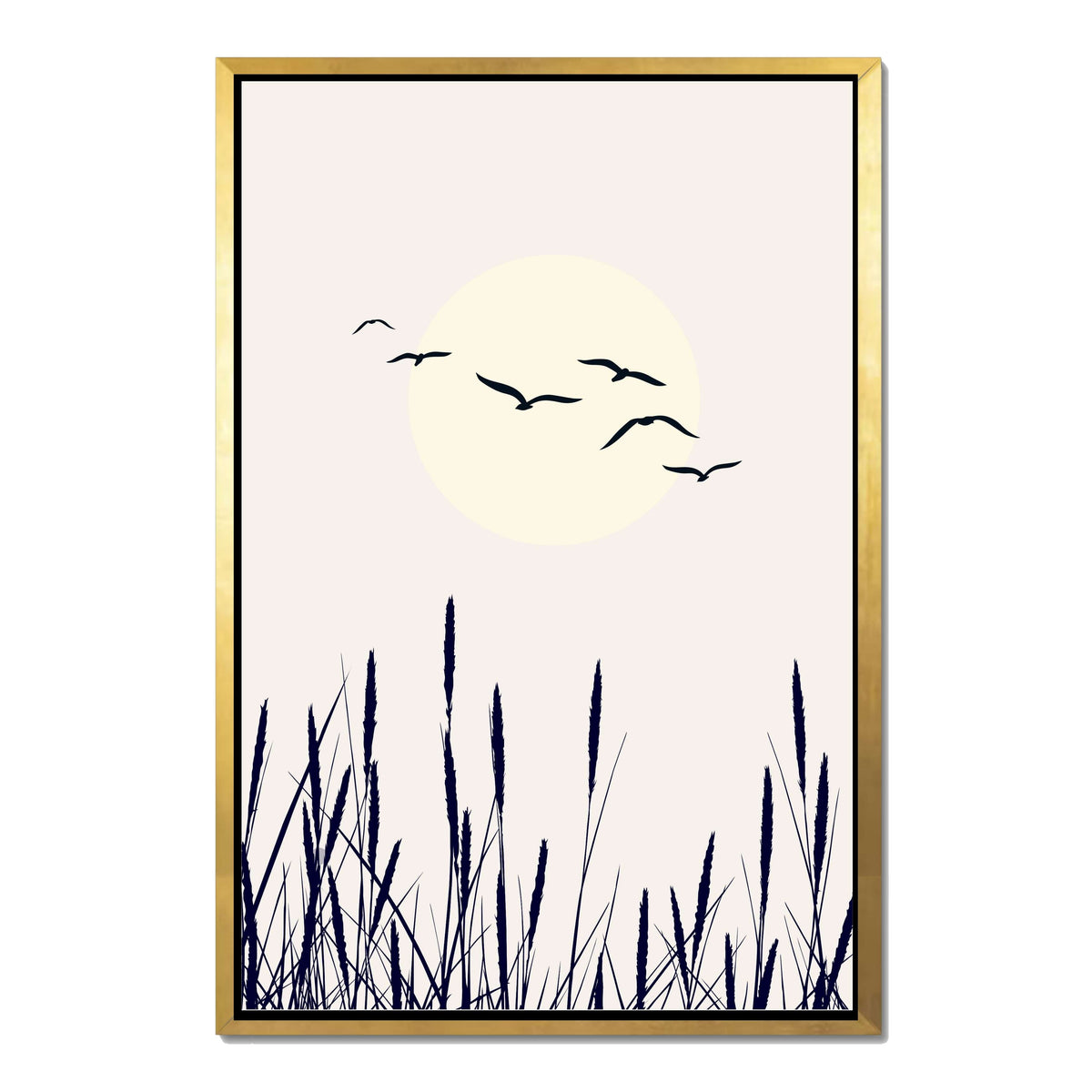 Cranford Curve Bird Canvas Wall Art — gallery image 29