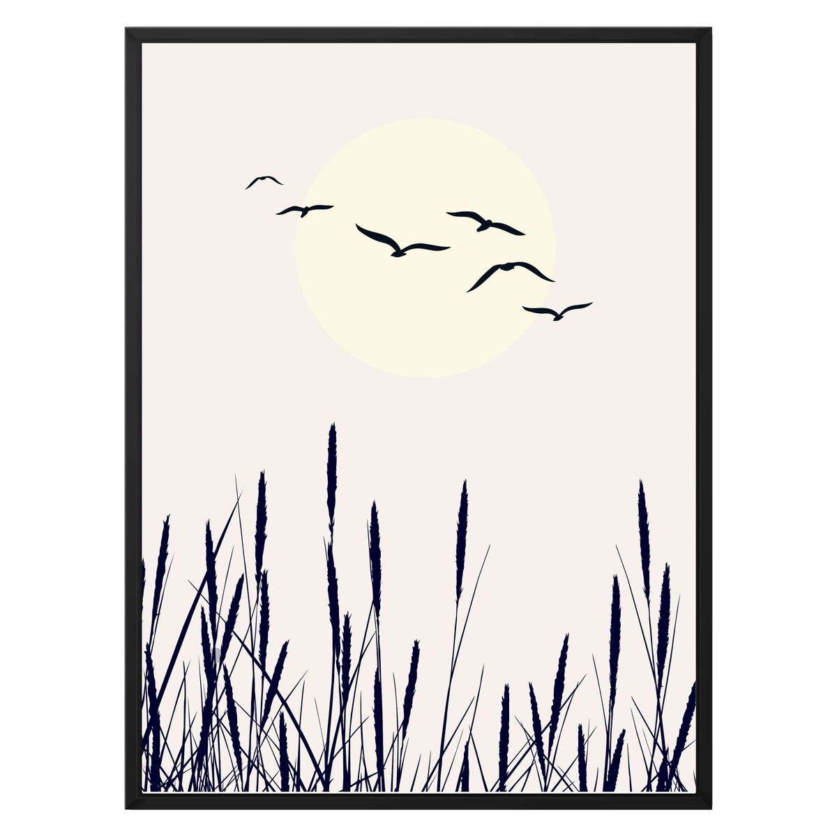 Cranford Curve Bird Canvas Wall Art — gallery image 21