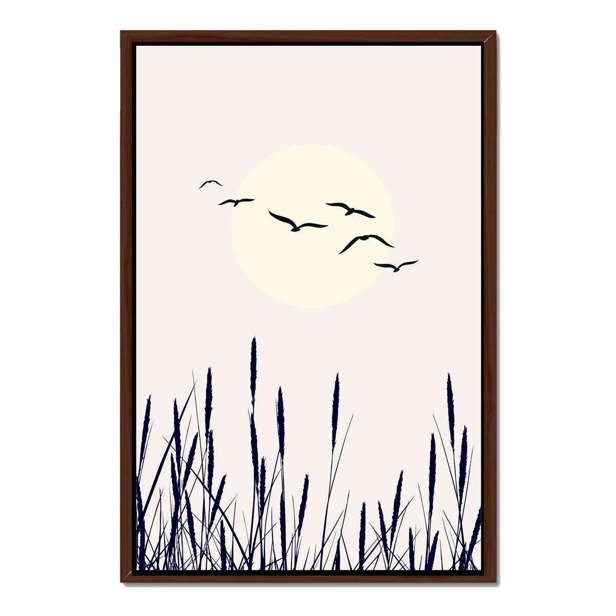 Cranford Curve Bird Canvas Wall Art — gallery image 26