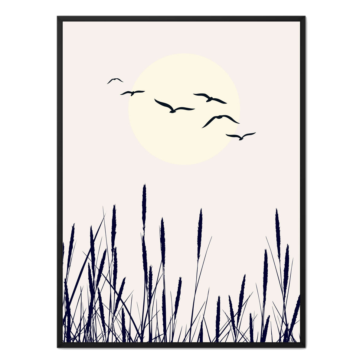 Cranford Curve Bird Canvas Wall Art — gallery image 22