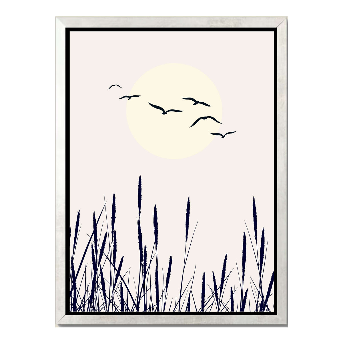 Cranford Curve Bird Canvas Wall Art — gallery image 33