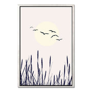 Cranford Curve Bird Canvas Wall Art — gallery image 34