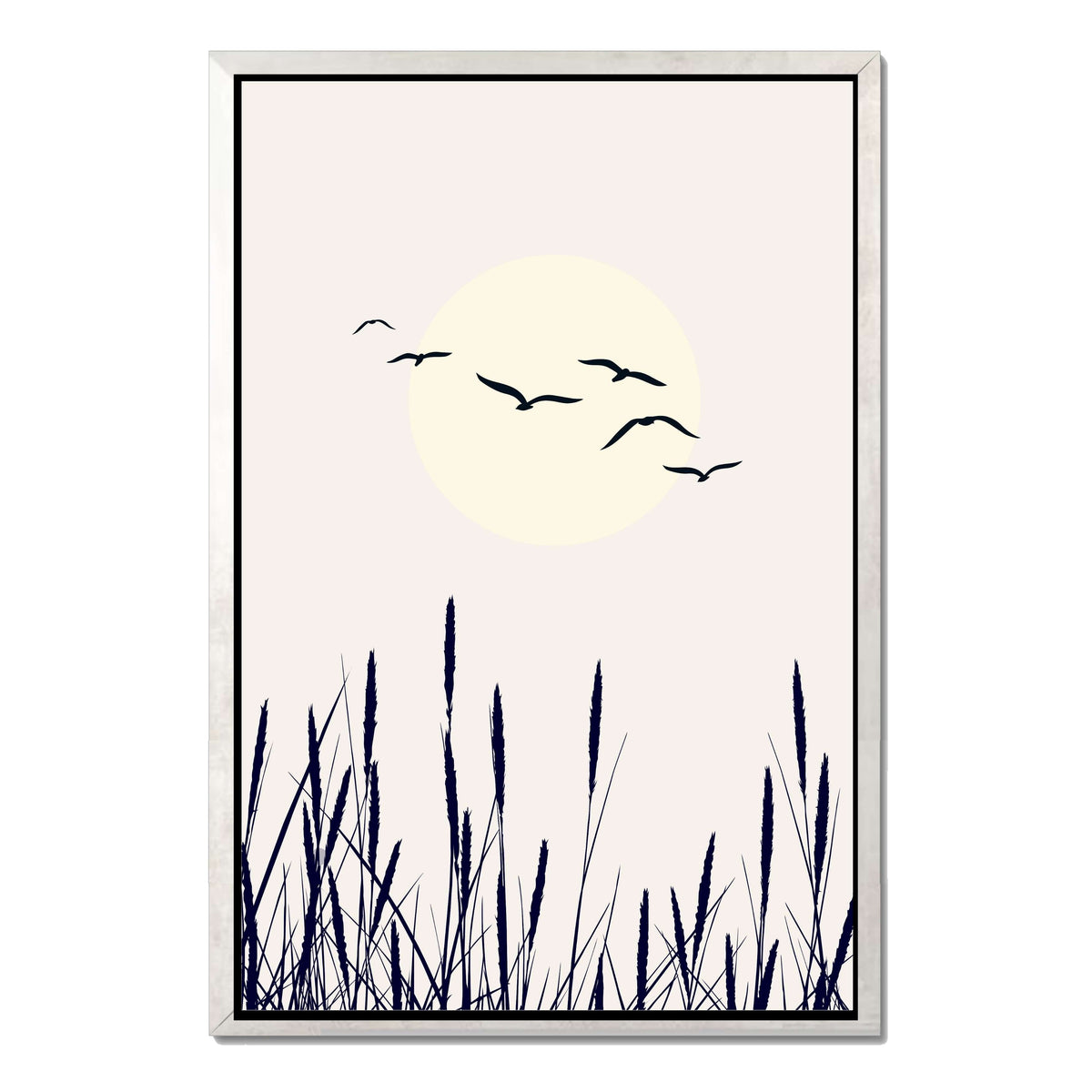 Cranford Curve Bird Canvas Wall Art — gallery image 34