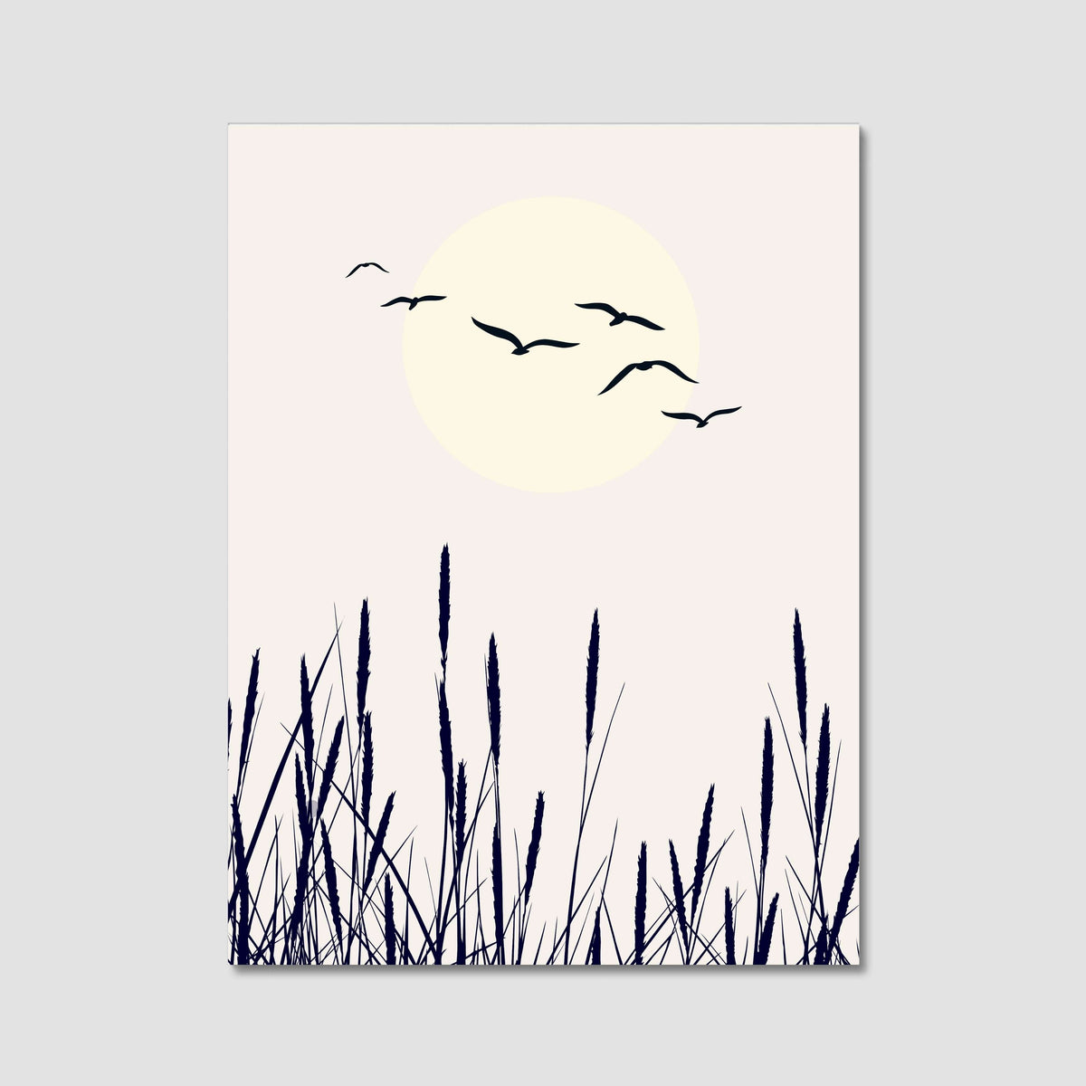 Cranford Curve Bird Canvas Wall Art — gallery image 13