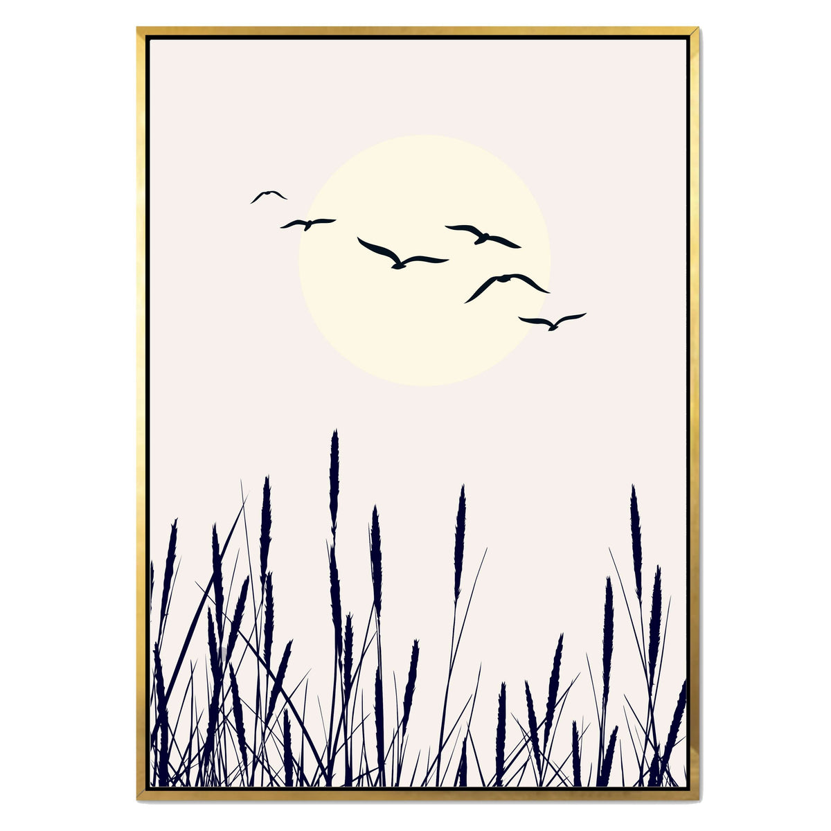 Cranford Curve Bird Canvas Wall Art — gallery image 28
