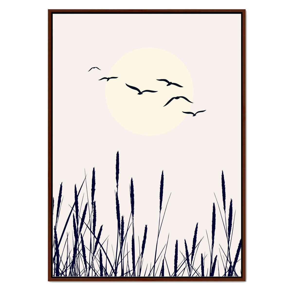 Cranford Curve Bird Canvas Wall Art — gallery image 24
