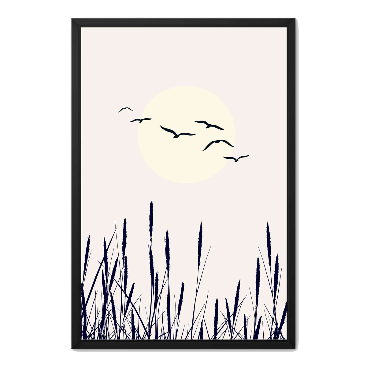 Cranford Curve Bird Canvas Wall Art — gallery image 20