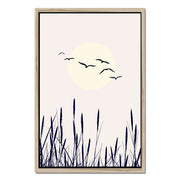 Cranford Curve Bird Canvas Wall Art — gallery image 48