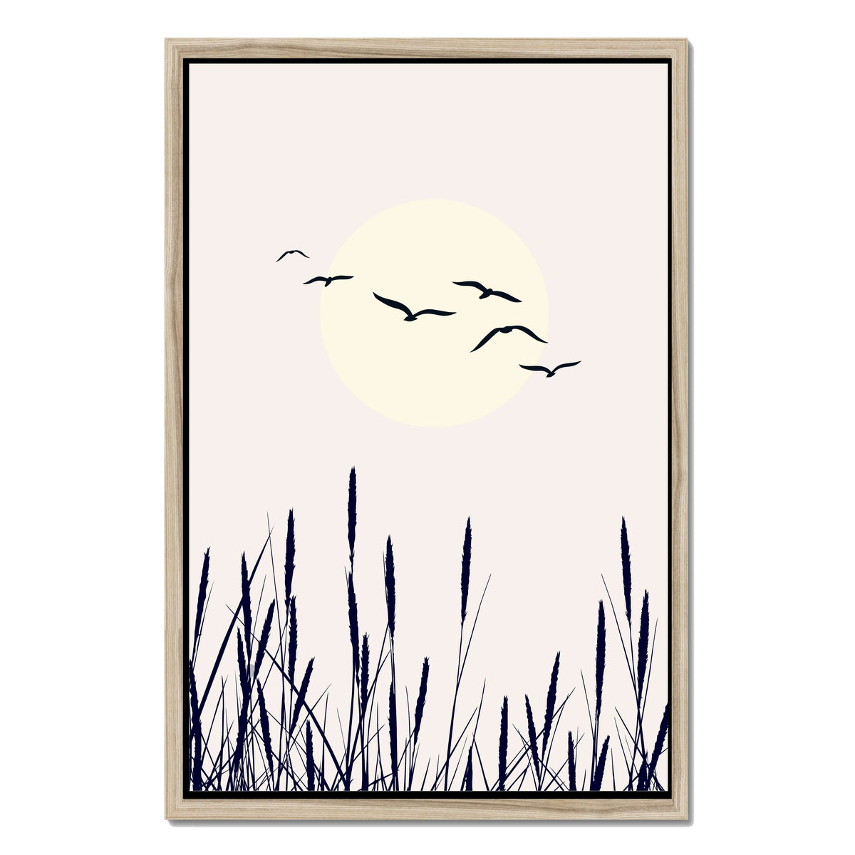Cranford Curve Bird Canvas Wall Art — gallery image 48