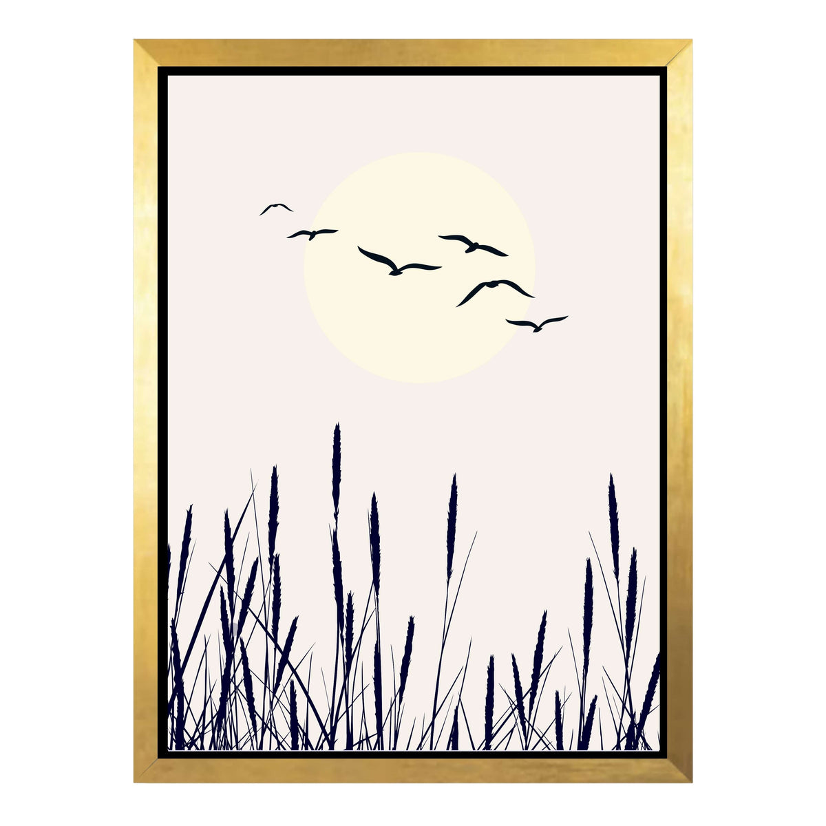 Cranford Curve Bird Canvas Wall Art — gallery image 42