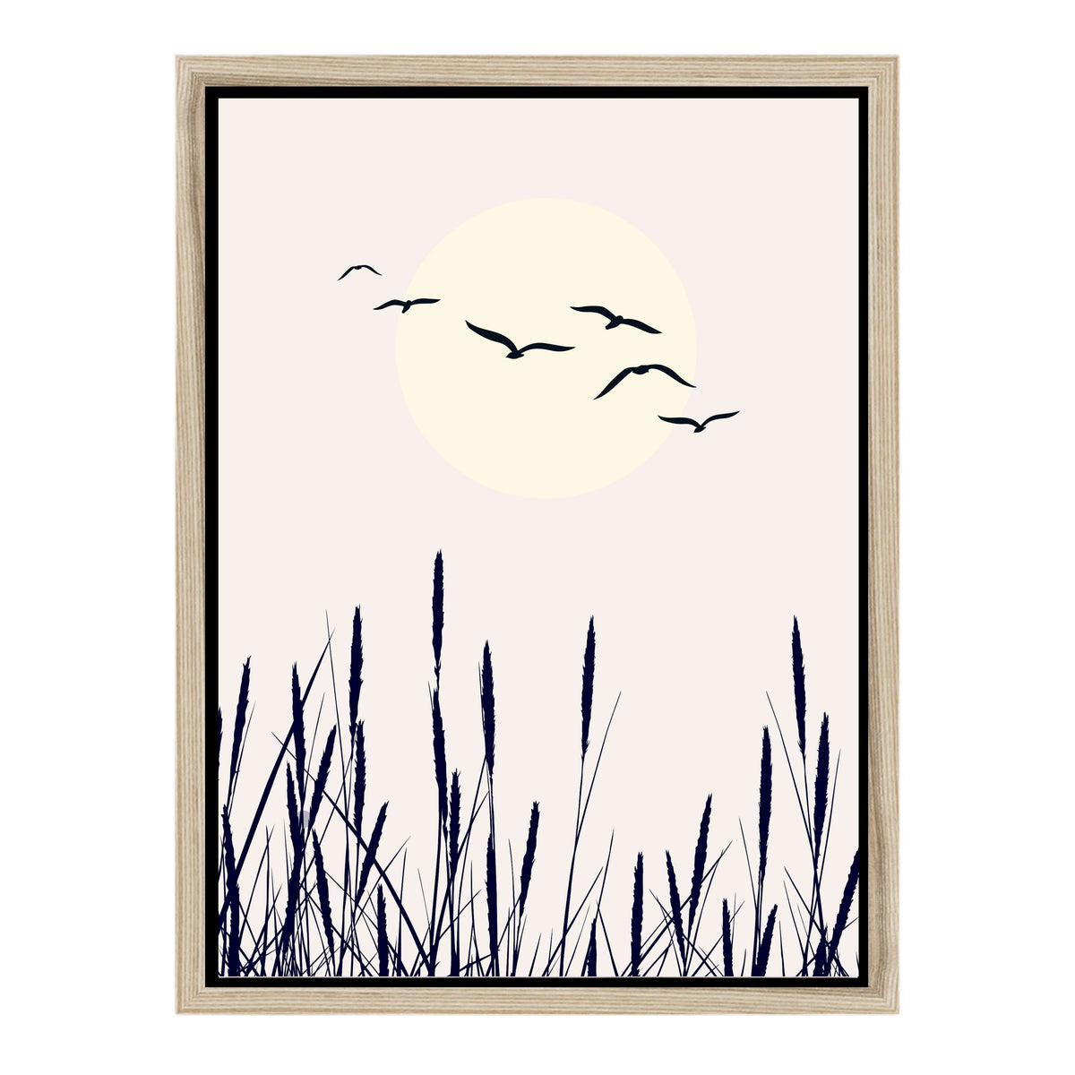 Cranford Curve Bird Canvas Wall Art — gallery image 47