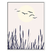 Cranford Curve Bird Canvas Wall Art — gallery image 50
