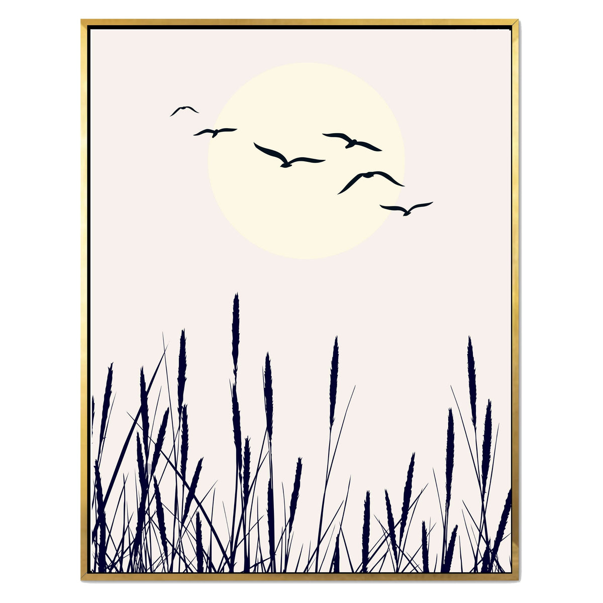 Cranford Curve Bird Canvas Wall Art — gallery image 41