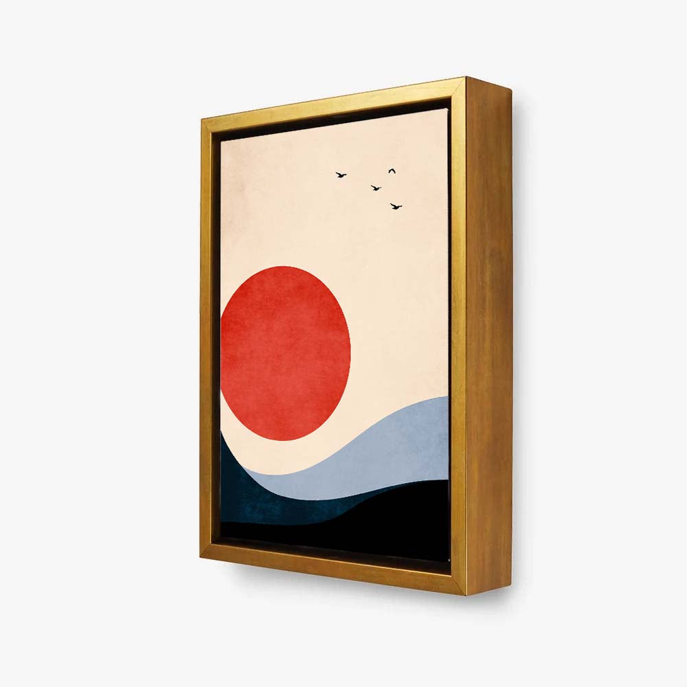 Fernwood Curve Bird Canvas Wall Art — gallery image 10