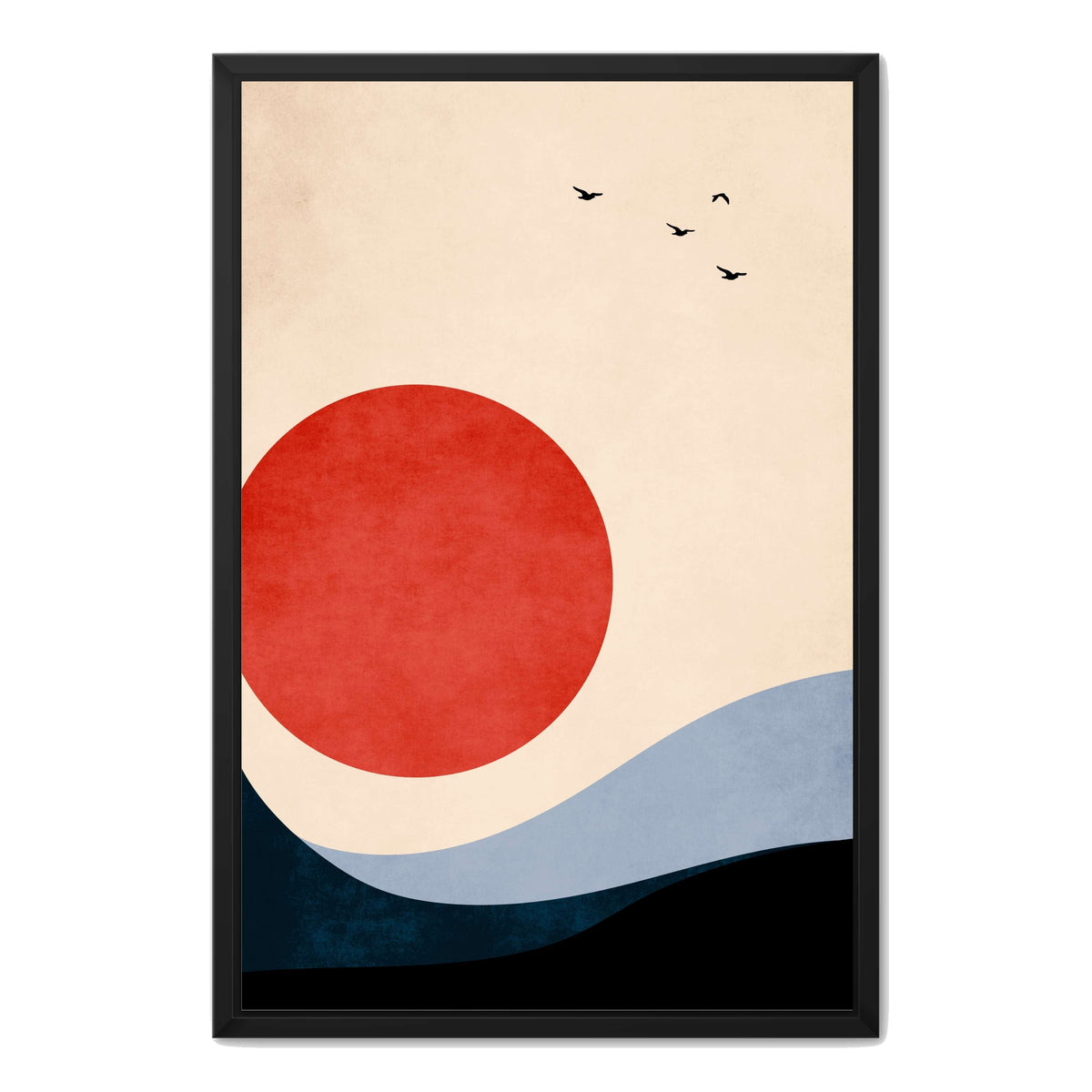 Fernwood Curve Bird Canvas Wall Art — gallery image 21