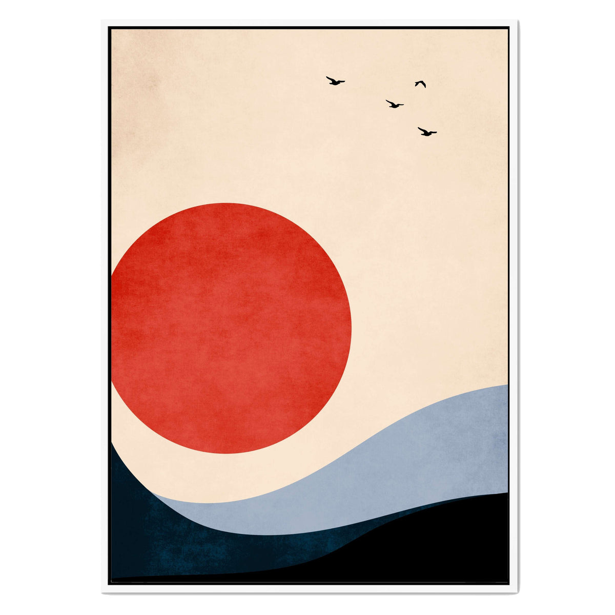 Fernwood Curve Bird Canvas Wall Art — gallery image 52