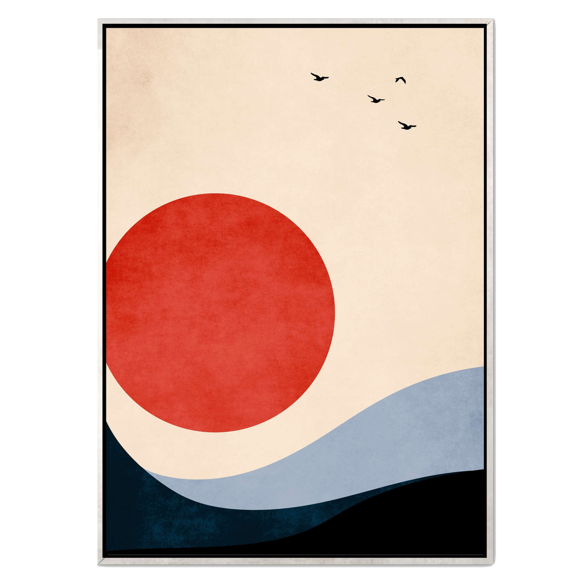 Fernwood Curve Bird Canvas Wall Art — gallery image 43