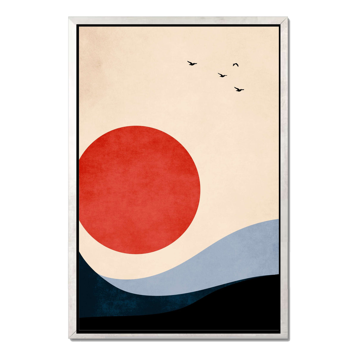 Fernwood Curve Bird Canvas Wall Art — gallery image 45
