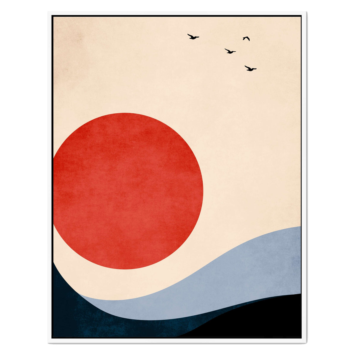Fernwood Curve Bird Canvas Wall Art — gallery image 48