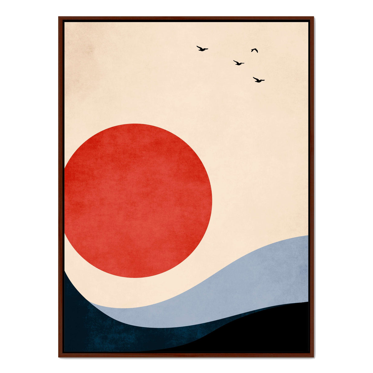 Fernwood Curve Bird Canvas Wall Art — gallery image 29