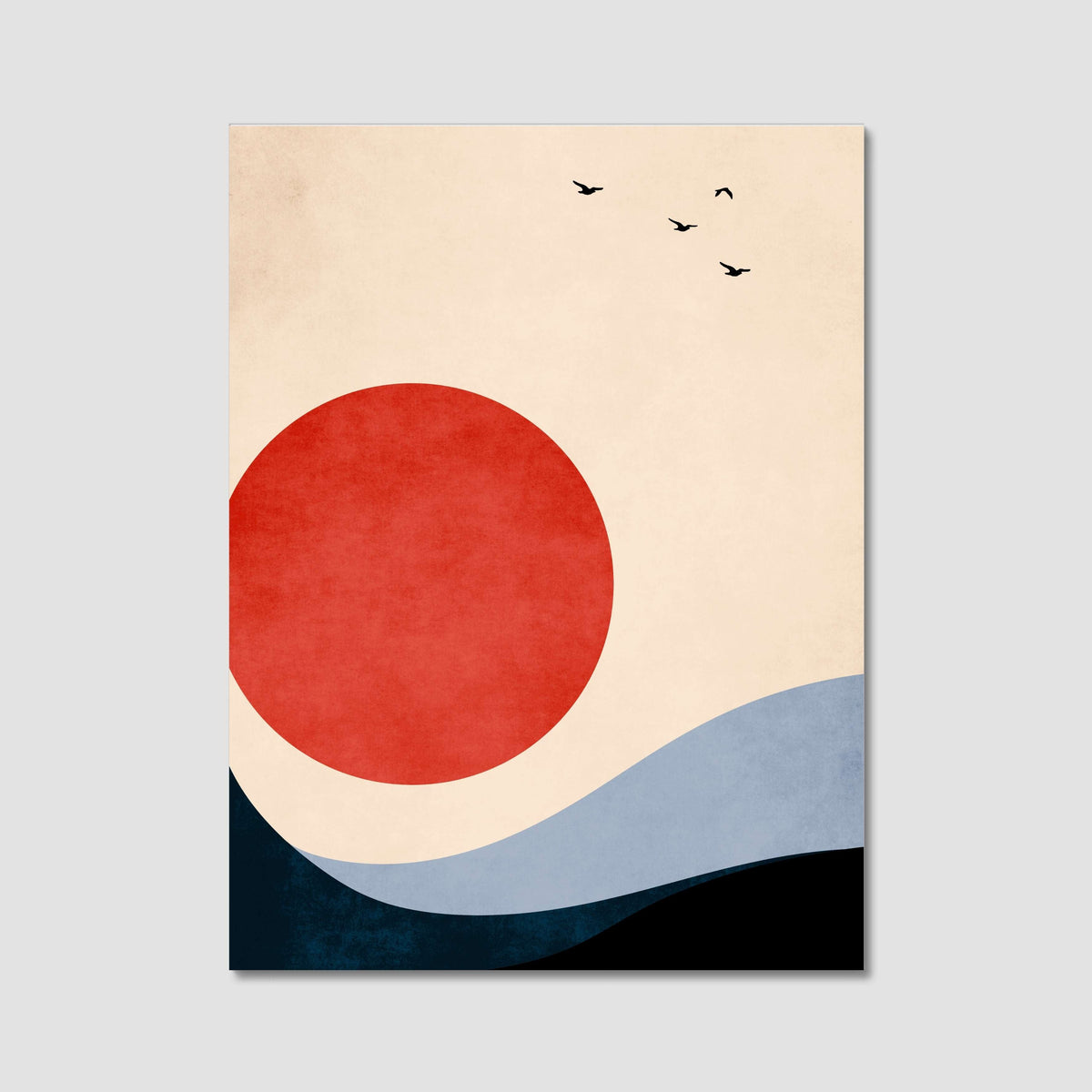 Fernwood Curve Bird Canvas Wall Art — gallery image 13