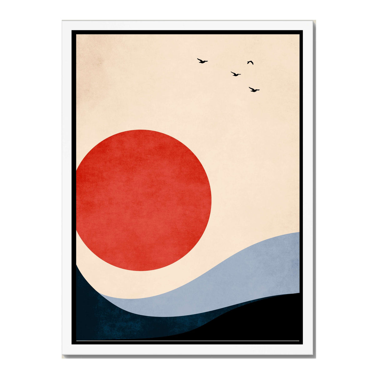 Fernwood Curve Bird Canvas Wall Art — gallery image 49