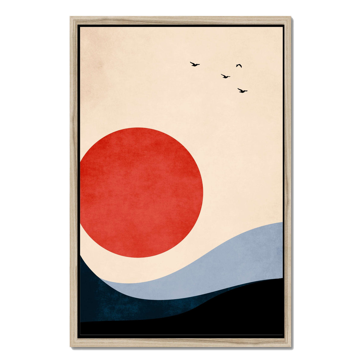 Fernwood Curve Bird Canvas Wall Art — gallery image 39