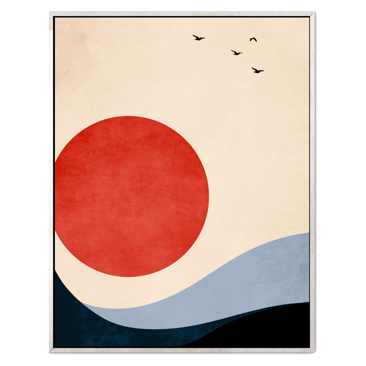 Fernwood Curve Bird Canvas Wall Art — gallery image 42